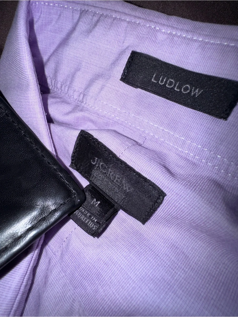 J. Crew Men's Light Lavender Button-Down Shirt